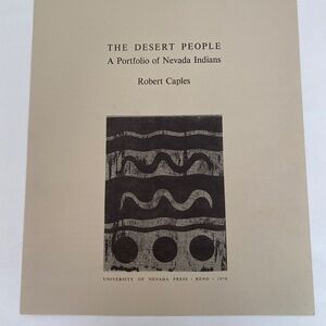 "The Desert People" Charcoal Sketches of Native Americans by Robert Caples, 1970